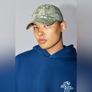 NWT Coney Island Picnic LA Grid Print Dad Hat